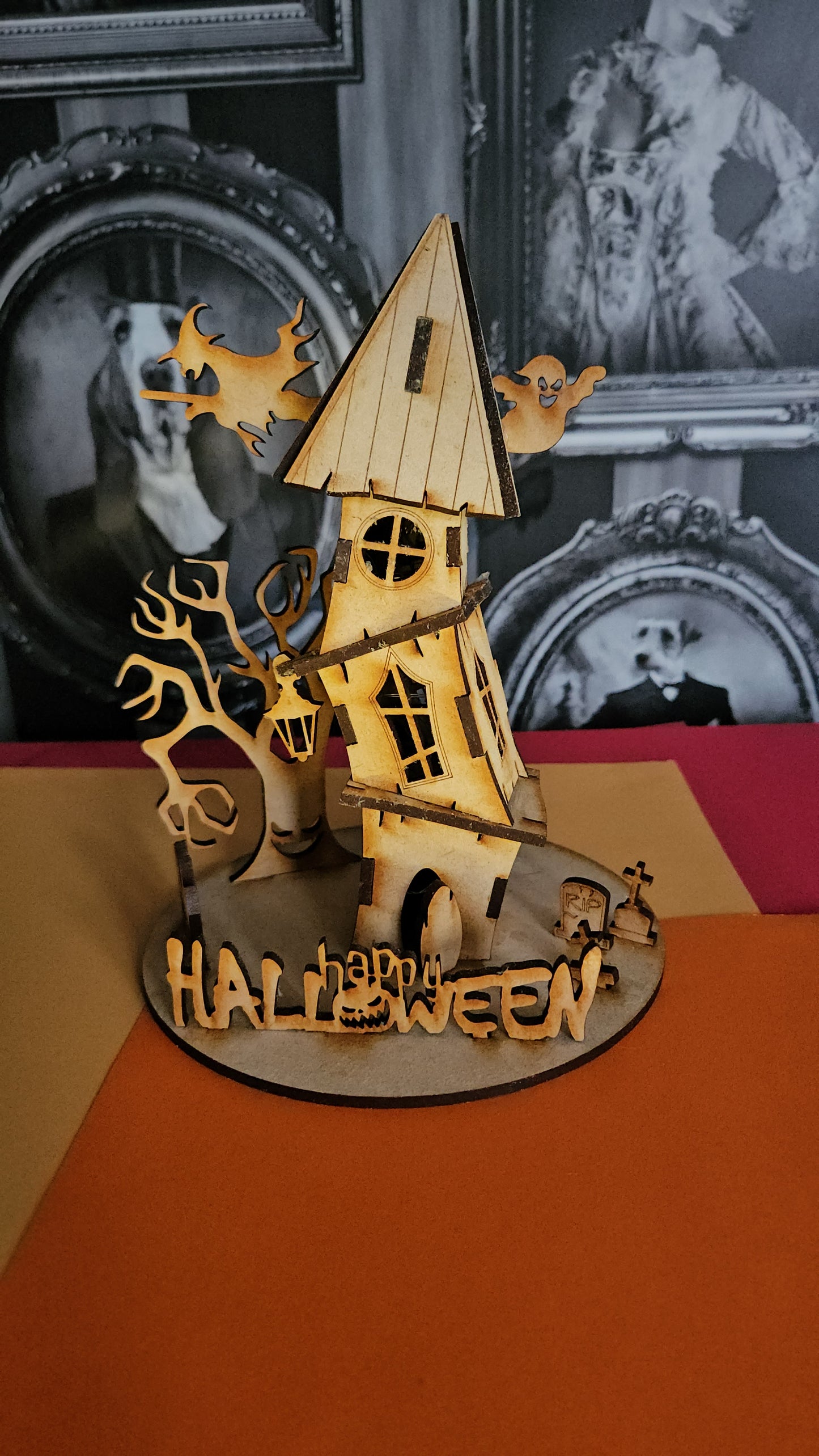 Halloween decorative house