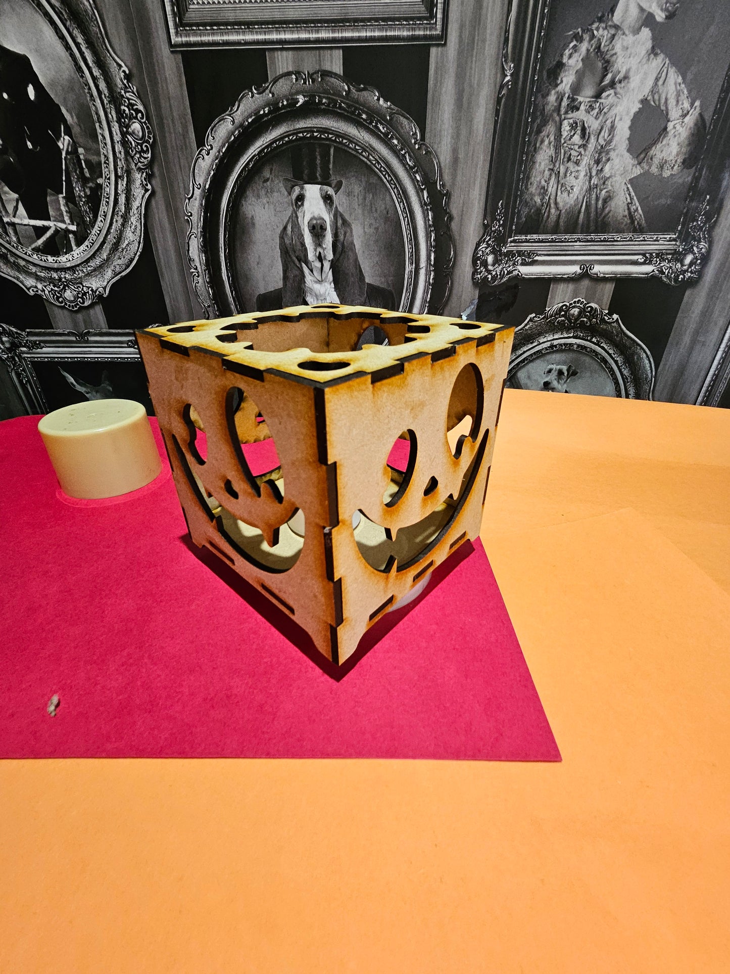 Square Pumpkins Lantern