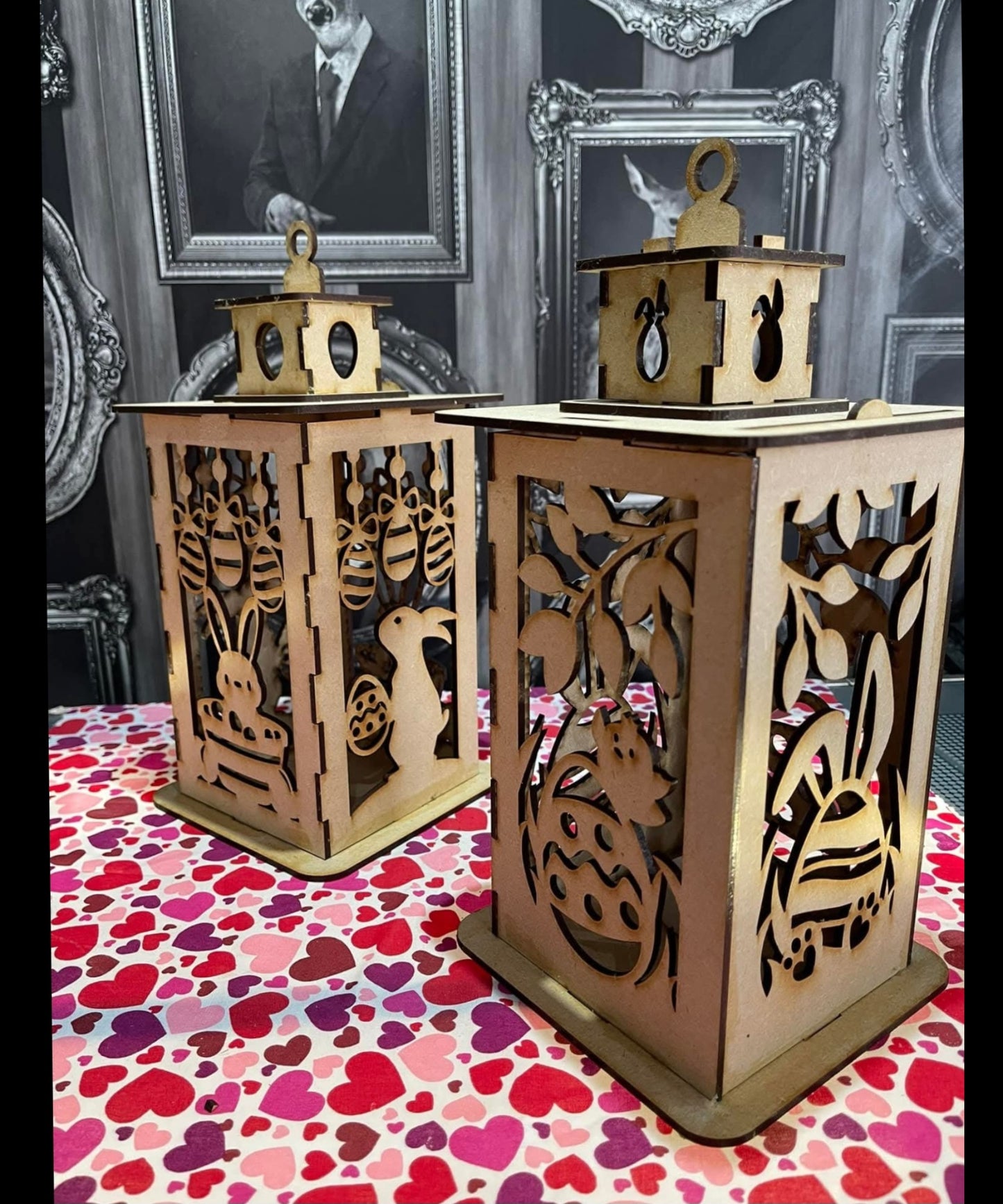 Easter wooden Lantern and Wooden Wreath Workshop Bere Alston Parish Hall ,Yelverton Devon PL20 7EJ