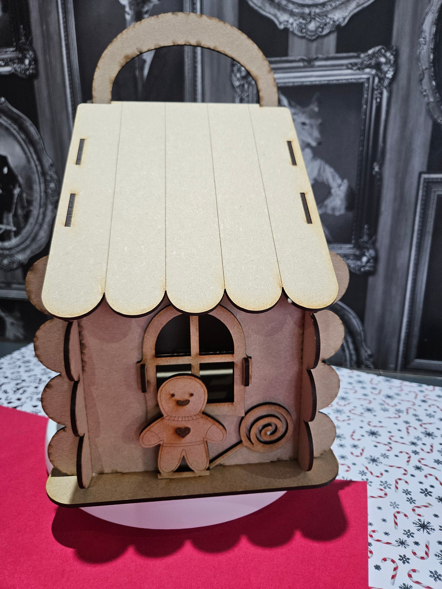 Gingerbread Picnic Style Box