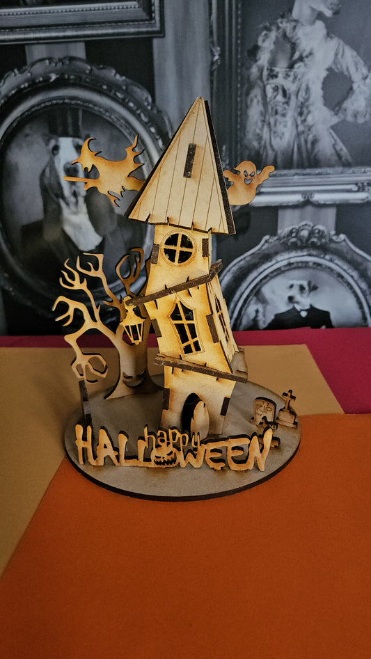 Halloween decorative house